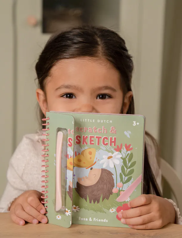 Skrapebok - Rosa & Friends