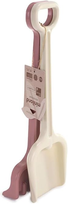 Hovedbilde ECO Spade + Rive - Rosa/Hvit