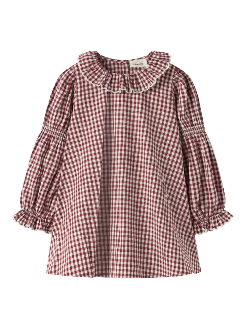 Hovedbilde Roanne LS Loose Dress, Biking Red - Lil´Atelier