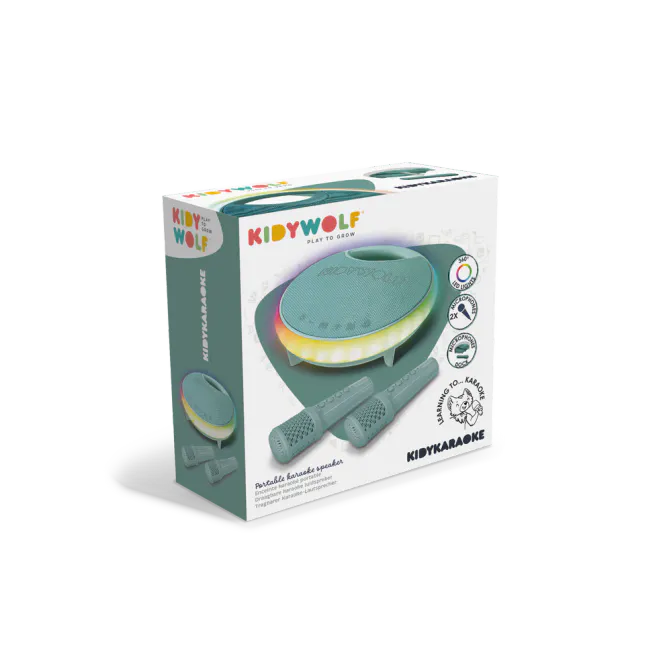 Hovedbilde KIDYKARAOKE - Karaoke sett med høytaler og 2 ...