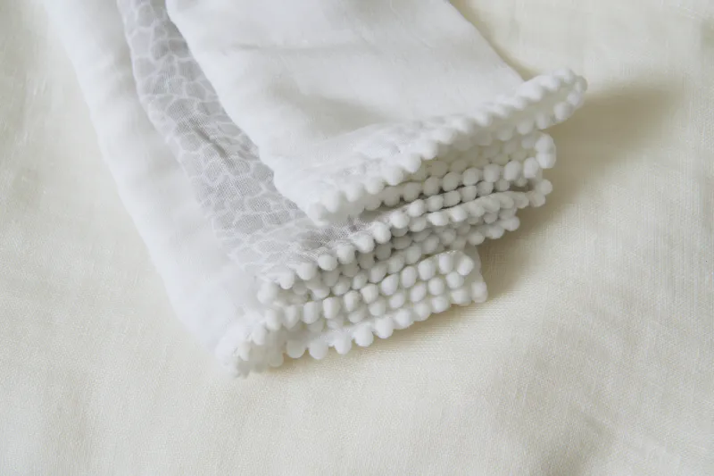 Pom Pom Musselinkluter 3pk