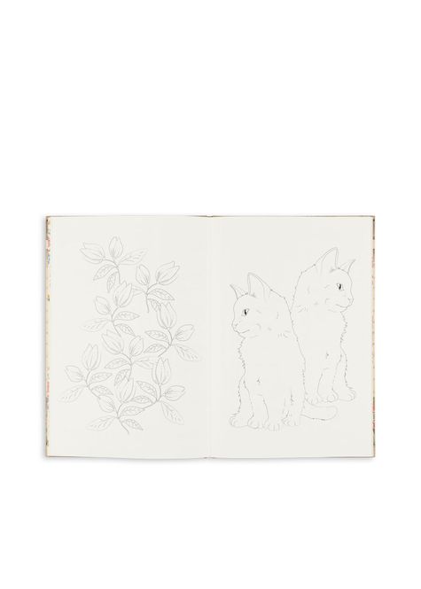 Hovedbilde Fargeleggingsbok, Blomster Huset - Konges Sløjd