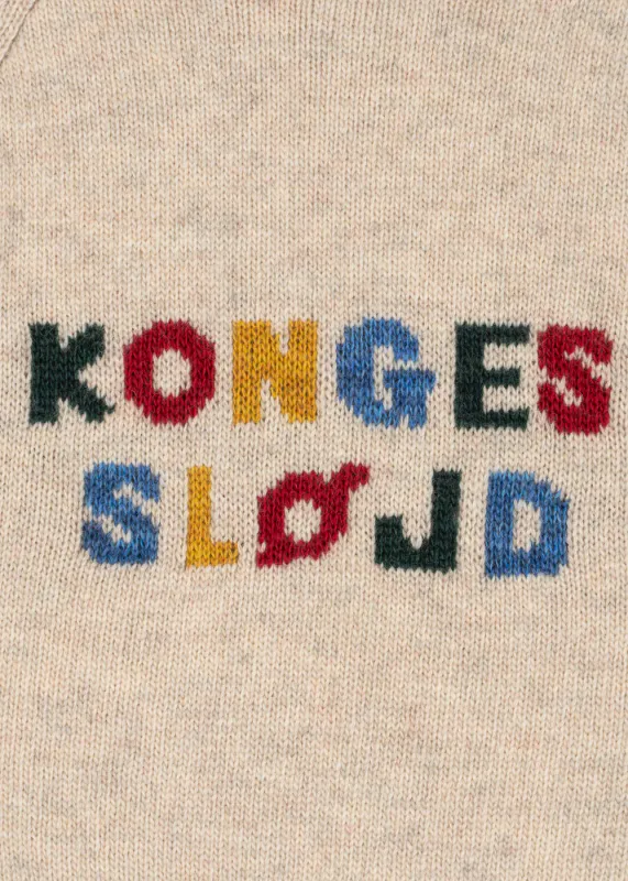 BILLI KNIT SWEATER, Off White - Konges Sløjd