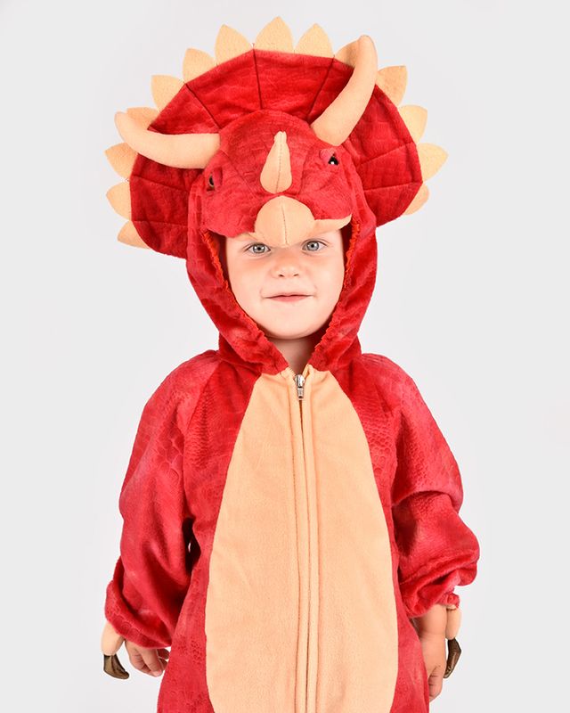 Dinosaur Jumpsuit Triceratops