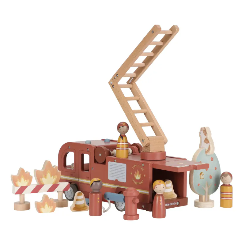 Brannbil med Figurer
