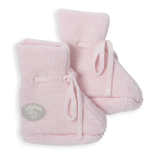 Hovedbilde Lillelam Babytøfler classic, Himmelrosa