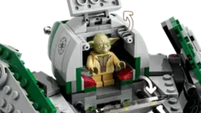 Hovedbilde 75360 Yodas Jedi Starfighter