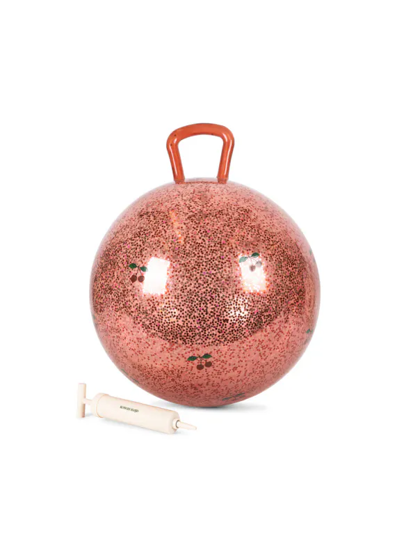 Glitter Jump Ball - Cherry