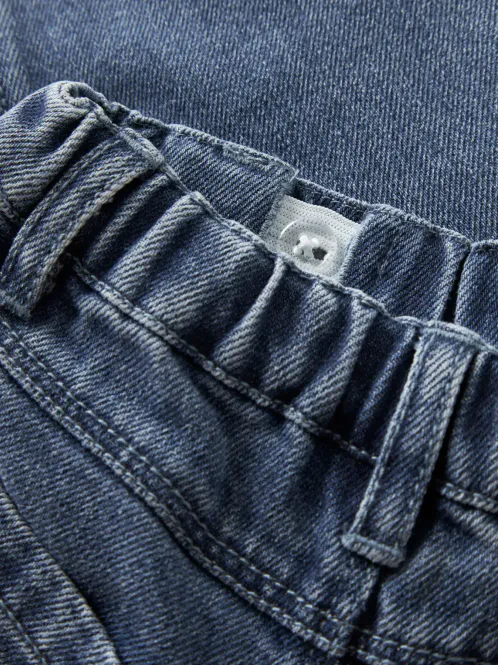 Hovedbilde Obello Baggy Jeans, Dark Blue Denim - Lil´Atelier ...