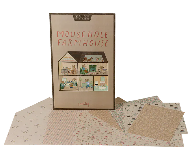 Hovedbilde Maileg Tapet til Mouse Hole Farmhouse