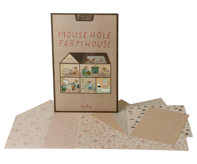 Maileg Tapet til Mouse Hole Farmhouse