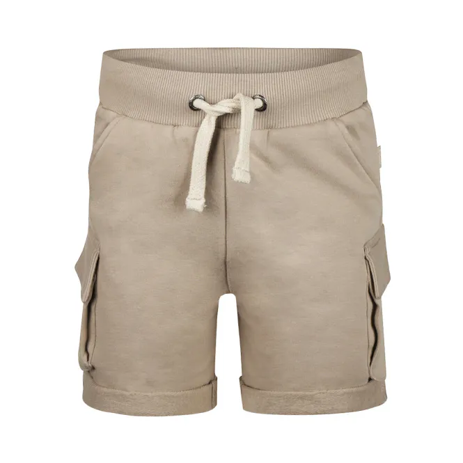 Hovedbilde Boys' Jogging Cargo Shorts, Sand  - Koko Noko