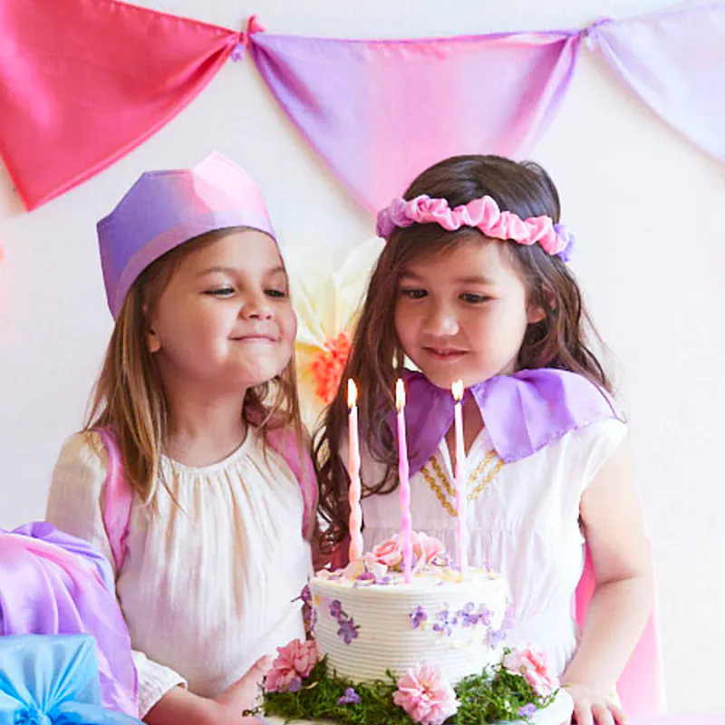 Hodebånd i Silke - Blomst