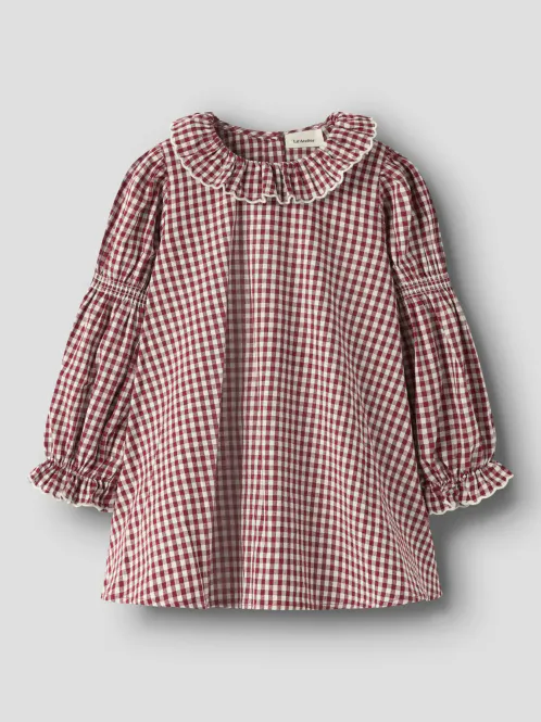 Hovedbilde Roanne LS Loose Dress, Biking Red - Lil´Atelier