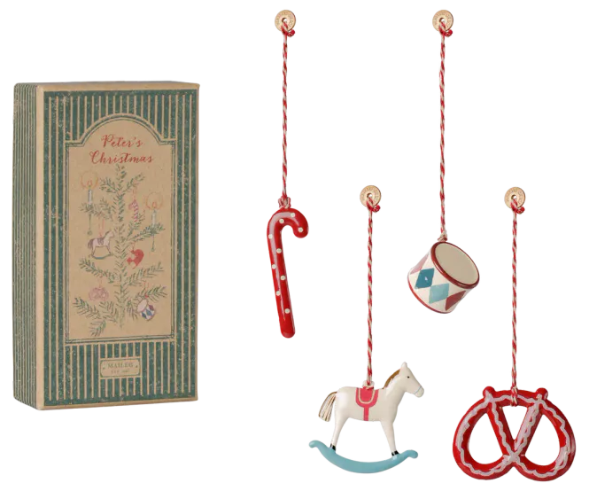 Hovedbilde Maileg Metal Ornament Gift Set - Peter´s ...
