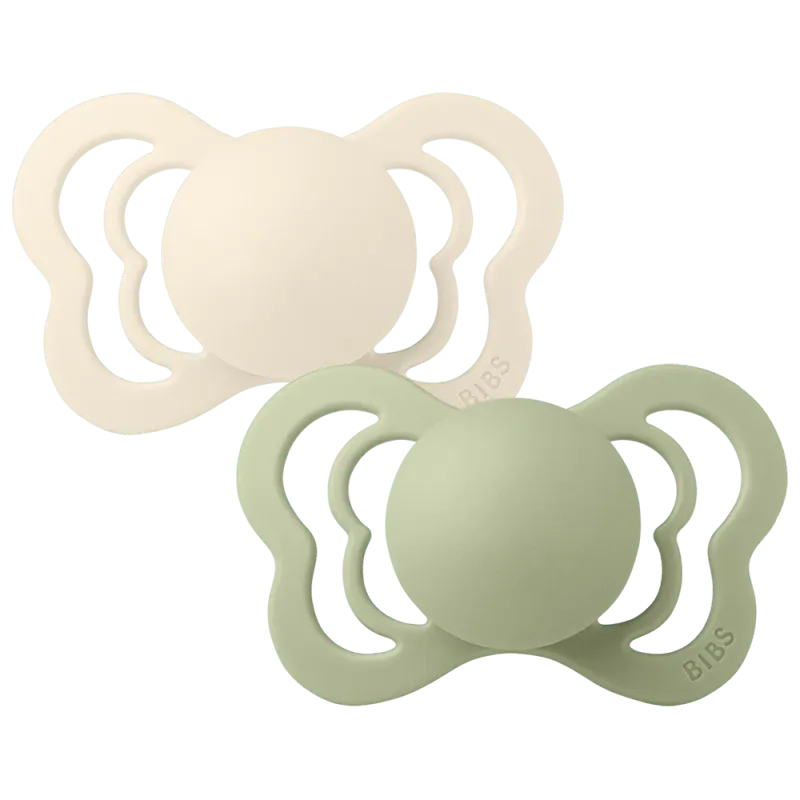 BIBS Couture Str.1 - Silicone - 2.pk.