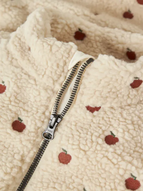Hovedbilde Nalo Sia Sherpa Loose Jacket, Turtledove Apples - ...